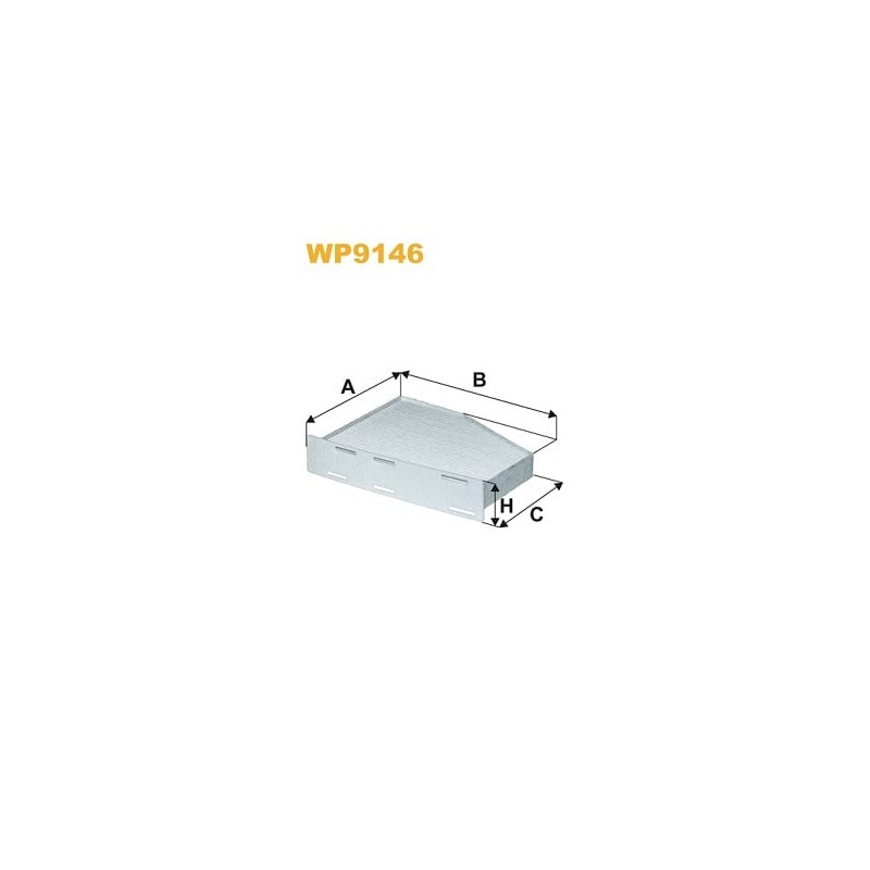 Filtre d'habitacle WIX WP9146 pour voiture | 12,79 €