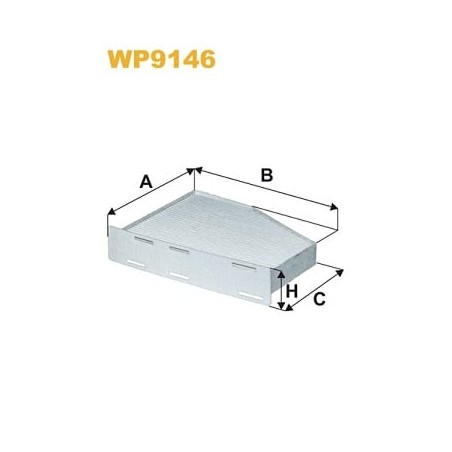 Filtre d'habitacle WIX WP9146 pour voiture