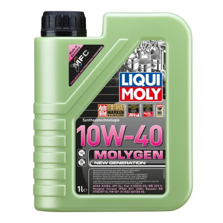 Huile moteur Liqui Moly Molygen New Generation 10W-40, 10,48 €