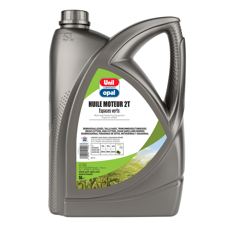Huile moteur 2T EV UNIL OPAL 5L | 36,99 € | Huile Spéciale Jardin