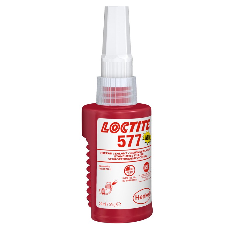 Photographie du produit d'entretien Tube étanche étanchéité filetée LOCTITE 577 - 50mL