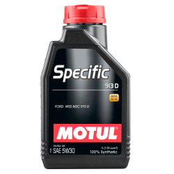 Photographie d'un bidon de Huile Moteur Motul SPECIFIC FORD 913D 5W30