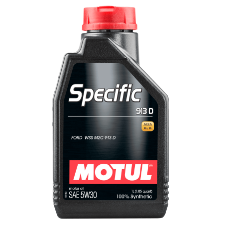 Photographie d'un bidon de Huile Moteur Motul SPECIFIC FORD 913D 5W30