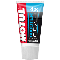 Photographie d'une huile de moteur Huile de Transmission Motul SCOOTER GEAR 150mL