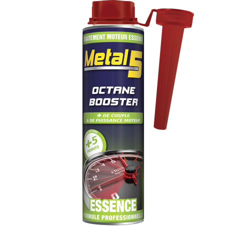 Photographie du produit d'entretien Métal 5 Octane booster 300mL