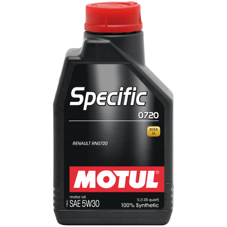 Photographie d'un bidon de Huile Moteur Motul SPECIFIC 0720 5W30