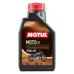 Photographie d'une huile de moteur Huile Moteur Motul MOTO 4T 10W40