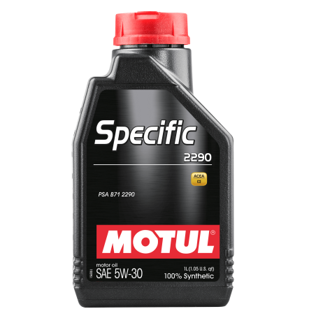 Photographie d'un bidon de Huile Moteur Motul SPECIFIC 2290 5W30