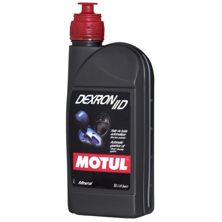 Photographie d'une huile de moteur Huile de Boîte Motul DEXRON II D