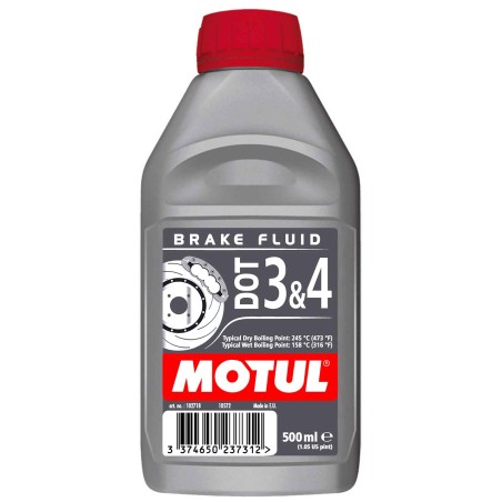 Photographie du produit d'entretien Liquide de Freins Motul DOT 3 & 4 500mL