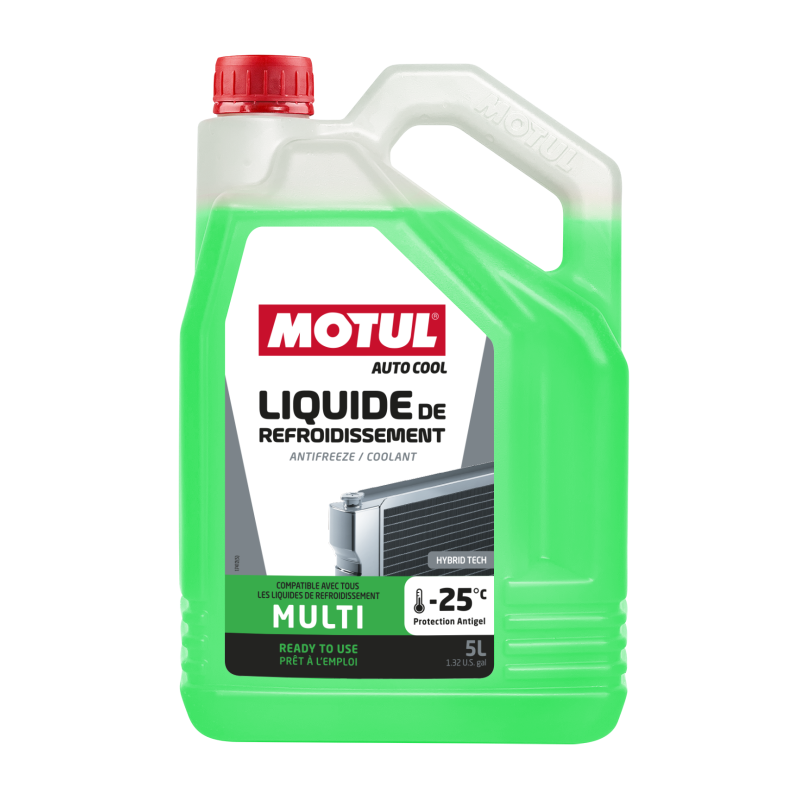 Liquide de refroidissement Motul LR MULTI 25°C 5L 17,62