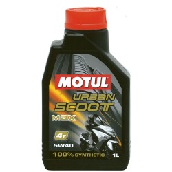 Photographie d'une huile de moteur Huile Moteur Motul URBAN SCOOT 4T MAX 5W40 1L