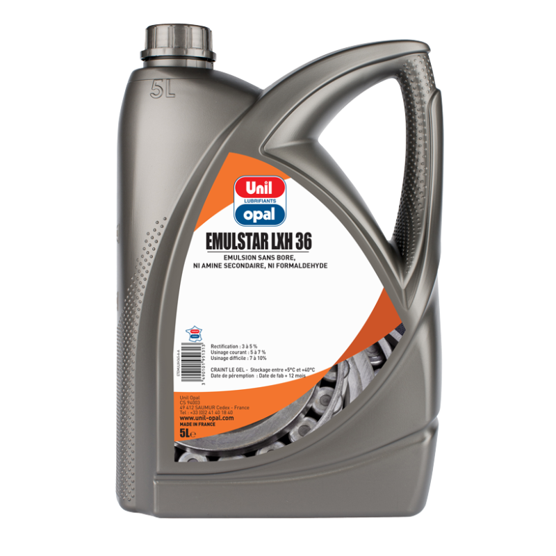 Huile de coupe UNIL OPAL EMULSTAR LXH 36 5L | 3GP Europe
