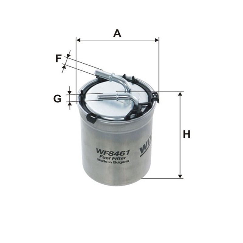 Filtre à carburant WIX WF8461 | 40,69 €