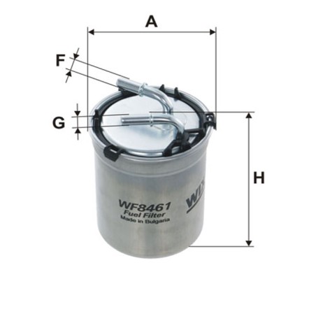 Filtre à carburant WIX WF8461