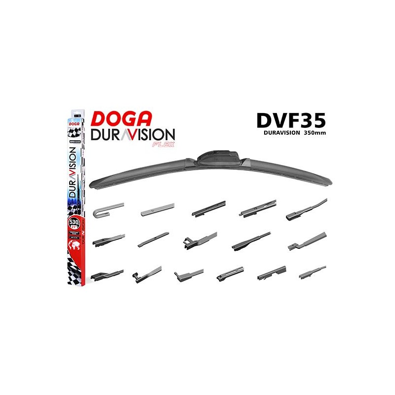 Balais d'essuie glace DOGA DVF35 - 350mm | 11,04 €