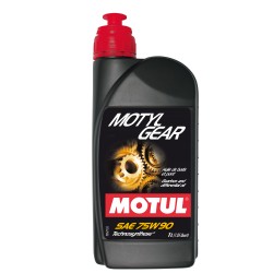 Photographie d'une huile de moteur Huile de Boîte Motul MOTYLGEAR TECHNOSYNTHESE 75W90 1L