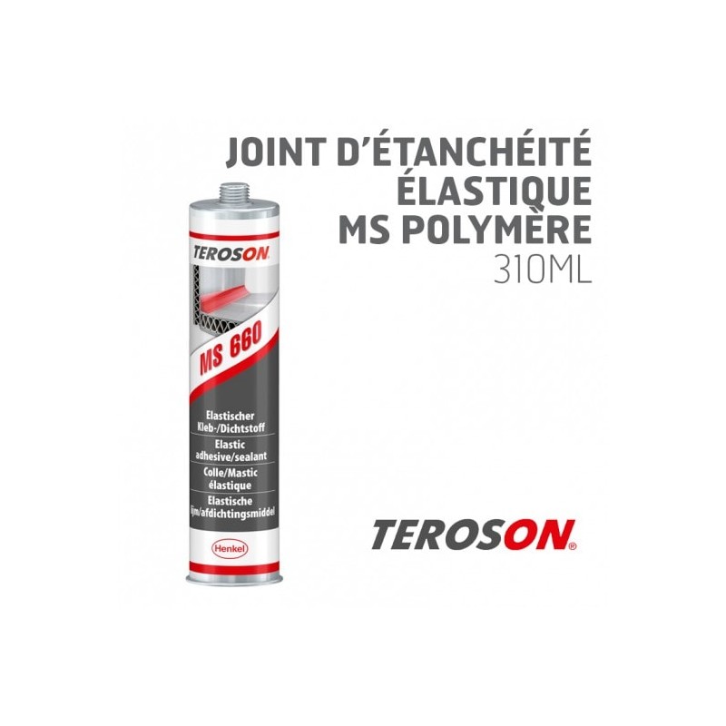 Mastic élastique Teroson MS 660 - 310 mL | 16,49 €