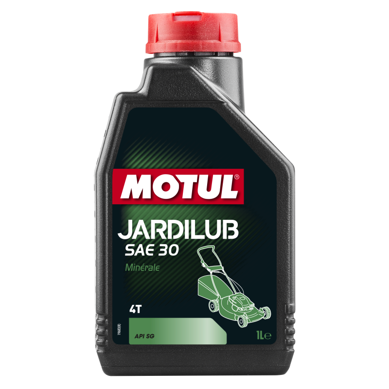 Photographie d'une huile de moteur Huile Moteur Motul JARDILUB 4T SAE 30 1L