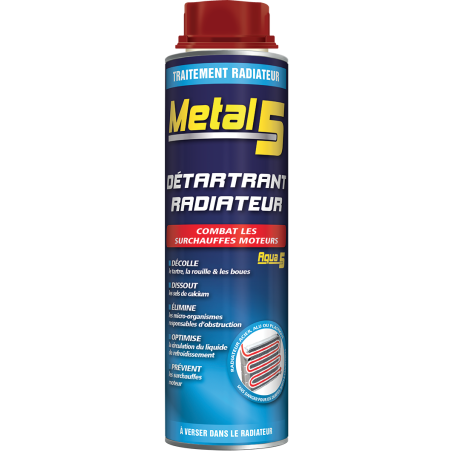 Photographie du produit d'entretien Métal 5 Détartrant Radiateur 300mL Photographie du produit d'entretien Métal 5 Détartrant Radiateur 300mL