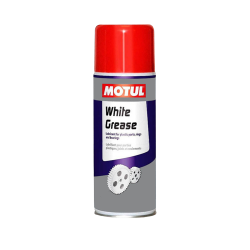 Photographie du produit d'entretien Lubrifiant joints et roulements Motul WHITE GREASE 400mL