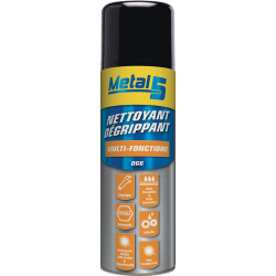 Photographie du produit d'entretien Métal 5 Nettoyant Dégrippant Multifonctions 400mL