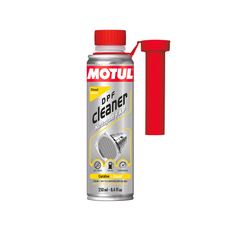 Photographie du produit d'entretien Nettoyant FAP Motul DPF Cleaner Diesel 250mL