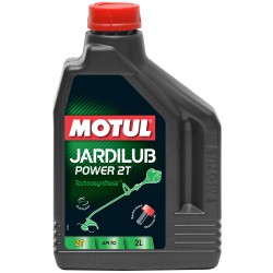 Photographie d'une huile de moteur Huile Moteur Motul JARDILUB POWER 2T 2L