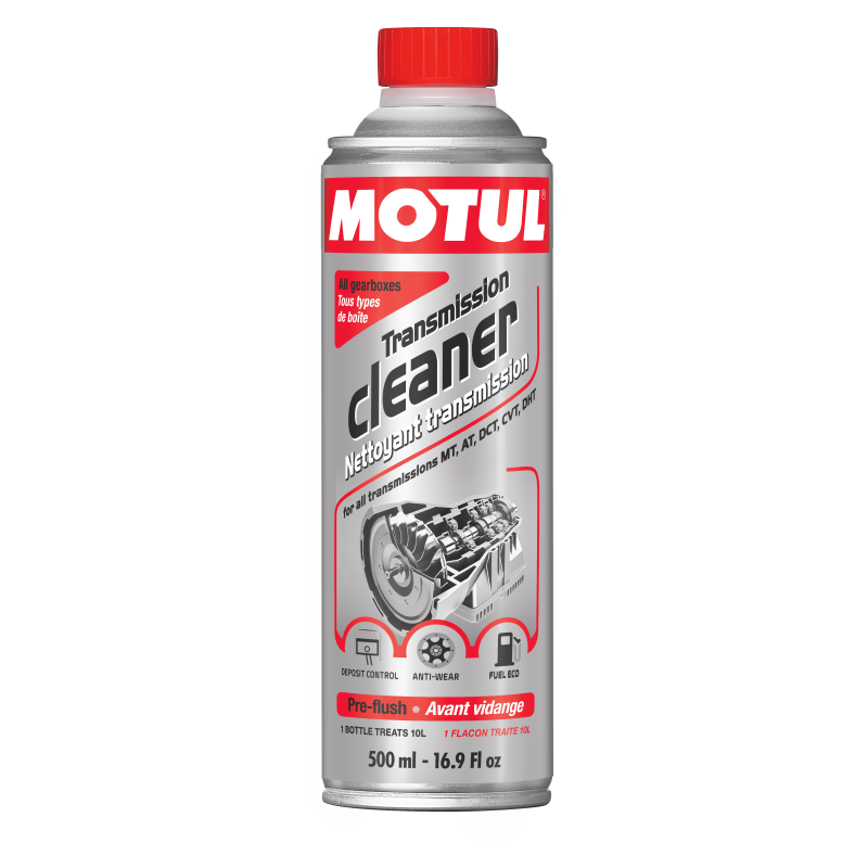 Photographie du produit d'entretien Nettoyant Motul Transmission Cleaner 500mL