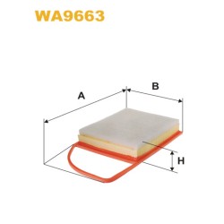 Photographie du produit d'entretien Filtre à Air WIX WA9663 pour voiture