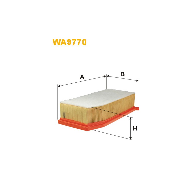 Photographie du produit d'entretien Filtre à Air WIX WA9770 pour voiture