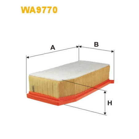 Photographie du produit d'entretien Filtre à Air WIX WA9770 pour voiture