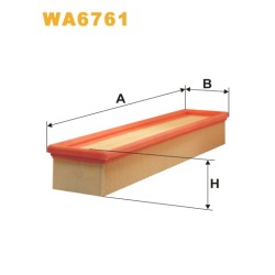 Photographie du produit d'entretien Filtre à Air WIX WA6761 pour voiture