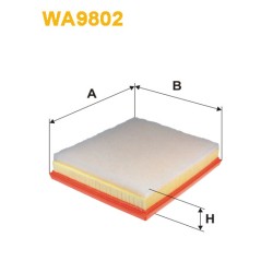 Photographie du produit d'entretien Filtre à Air WIX WA9802 pour voiture