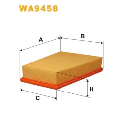 Photographie du produit d'entretien Filtre à Air WIX WA9458 pour voiture