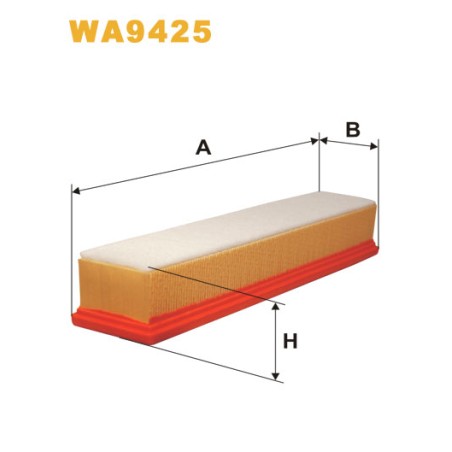 Photographie du produit d'entretien Filtre à Air WIX WA9425 pour voiture