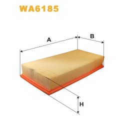 Photographie du produit d'entretien Filtre à Air WIX WA6185 pour voiture