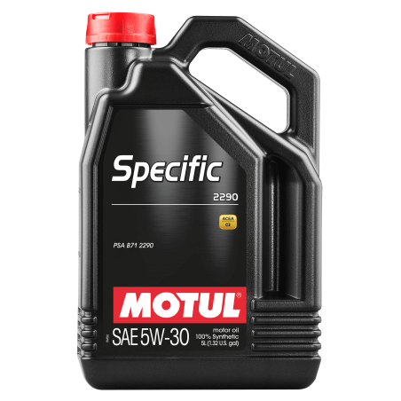 Photographie d'un bidon de Huile Moteur Motul SPECIFIC 2290 5W30