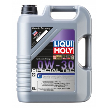 Photographie d'un bidon de Special Tec F 0W-30 C2 | Huile moteur Liqui Moly