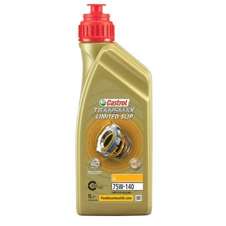 Photographie d'une huile de moteur Huile de Boîte Castrol Transmax LS LL 75W140 1L Photographie d'une huile de moteur Huile de Boîte Castrol Transmax LS LL 75W140 1L