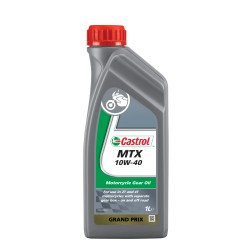 Photographie du produit d'entretien Huile de Boîte Moto Castrol MTX 10W40 1L