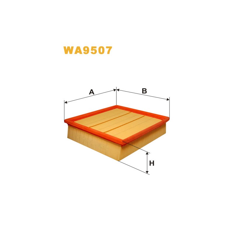 Photographie du produit d'entretien Filtre à Air WIX WA9507 pour voiture