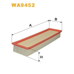 Photographie du produit d'entretien Filtre à Air WIX WA9452 pour voiture