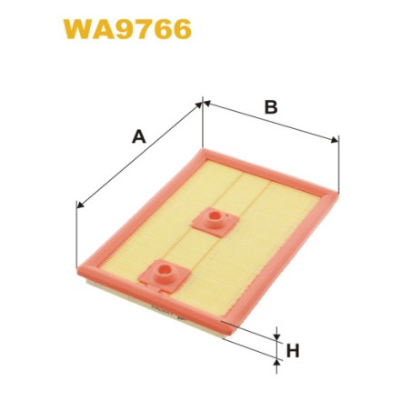 Photographie du produit d'entretien Filtre à Air WIX WA9766 pour voiture