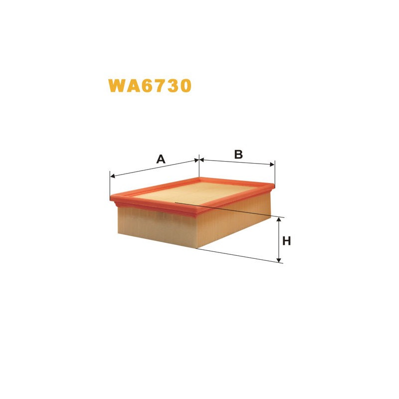 Photographie du produit d'entretien Filtre à Air WIX WA6730 pour voiture