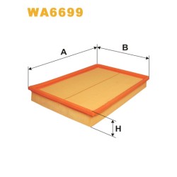 Photographie du produit d'entretien Filtre à Air WIX WA6699 pour voiture