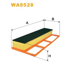 Photographie du produit d'entretien Filtre à Air WIX WA9528 pour voiture