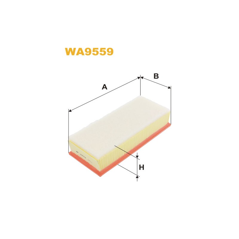 Photographie du produit d'entretien Filtre à Air WIX WA9559 pour voiture