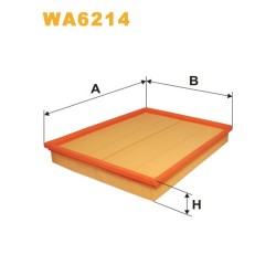 Photographie du produit d'entretien Filtre à Air WIX WA6214 pour voiture