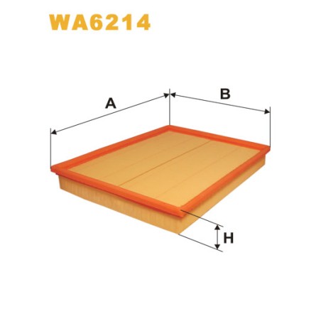 Photographie du produit d'entretien Filtre à Air WIX WA6214 pour voiture